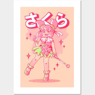 SAKURA MAHOU SHOUJO Posters and Art